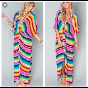 Show me your mumu serape twist dress